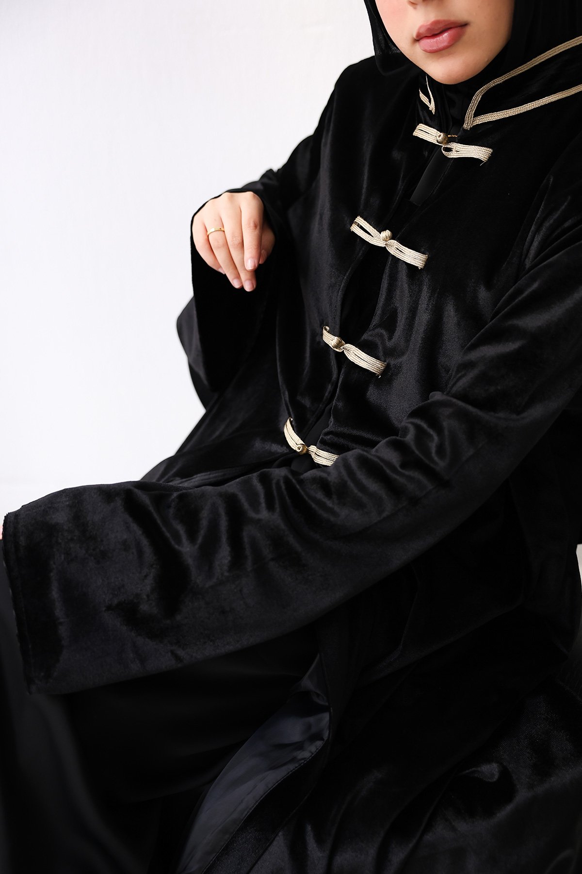 Royal velvet kaftan - Image 3